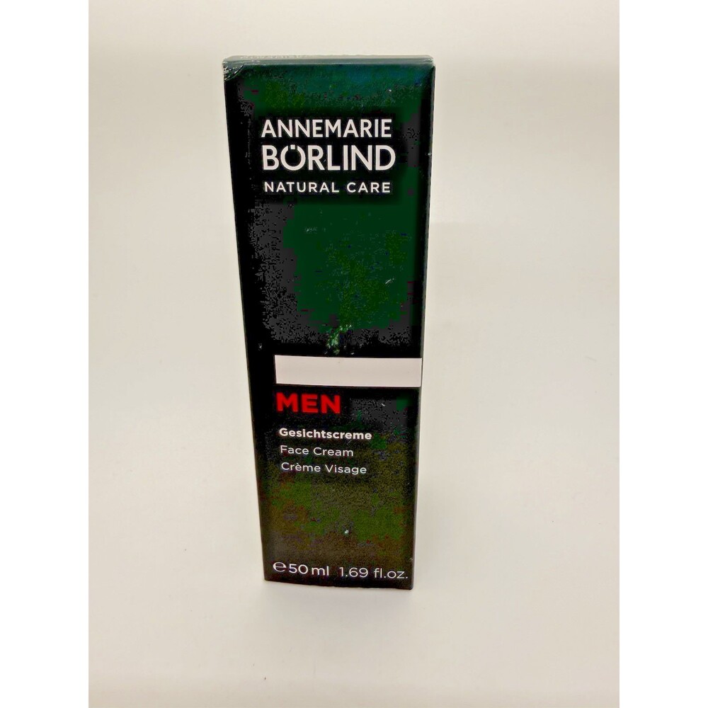 ANNEMARIE Börlind MEN Face Cream w/Aloe Vera Juniper Extract 1.69oz New NWB